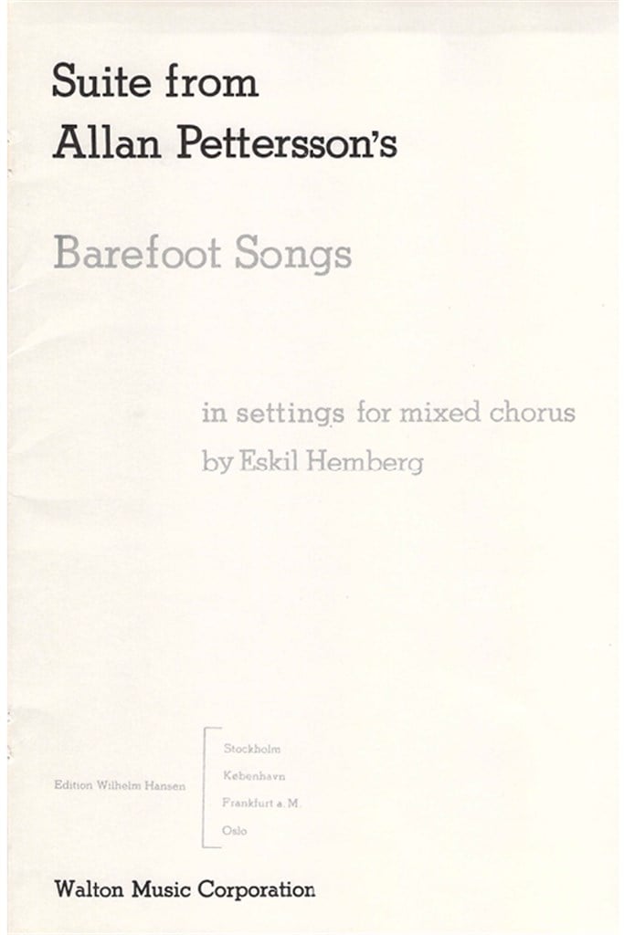 Barefoot Songs